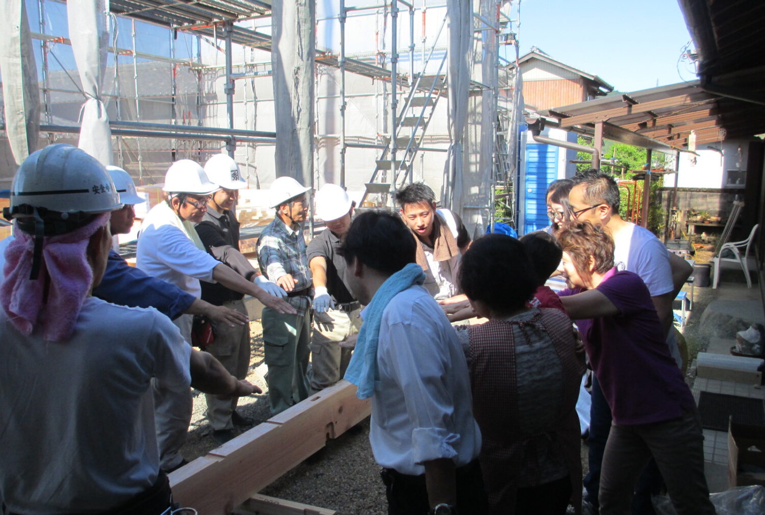 上棟おめでとうございます。